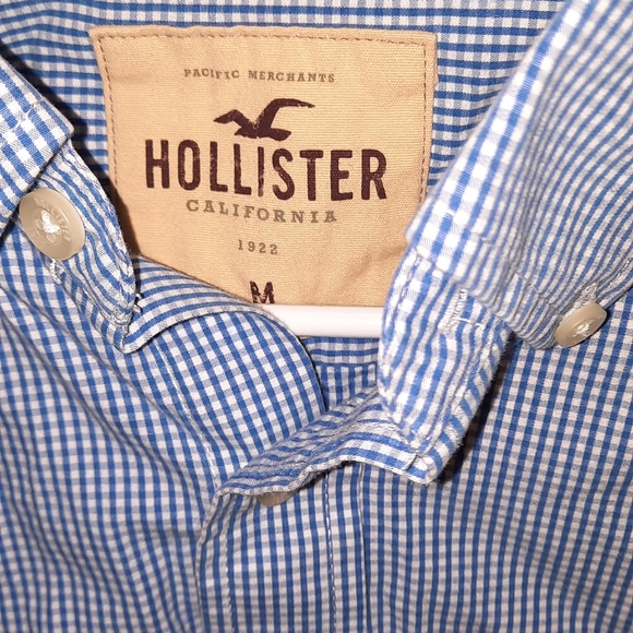 Hollister Mens Button Down Shirt - Picture 3 of 4